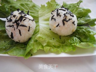 奶酪饭团的做法步骤：2
