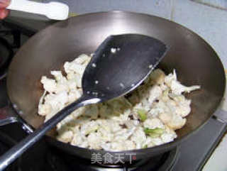 花菜炒豆干的做法步骤：3