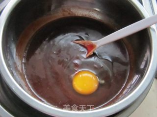 可可榛子巧克力饼干的做法步骤：2