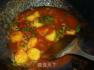 酸辣玉子豆腐的做法步骤：2