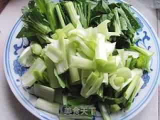 炒青菜的做法步骤：2