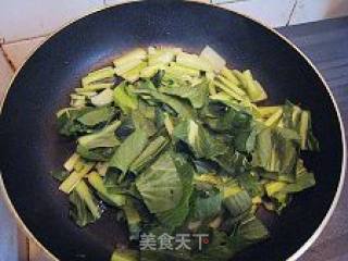 炒青菜的做法步骤：2