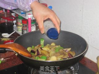 非油炸版地三鲜的做法步骤：3
