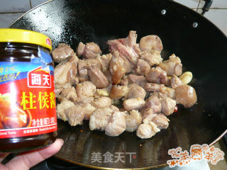 笋块烧肉的做法步骤：2