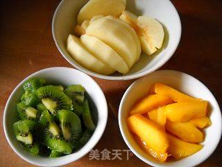 蜜汁紫薯糕的做法步骤：2