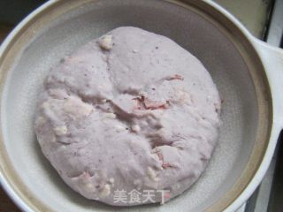 紫甘蓝培根芝士面包的做法步骤：2