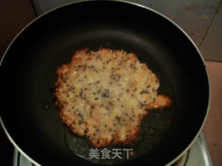 黑芝麻萝卜煎饼的做法步骤：2