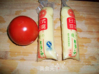茄汁日本豆腐的做法步骤：2