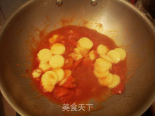 茄汁日本豆腐的做法步骤：2