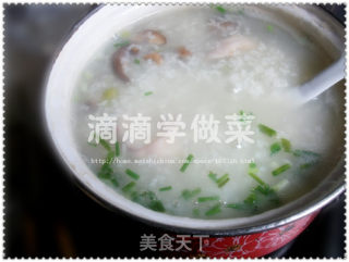 香菇鱼片粥的做法步骤：4
