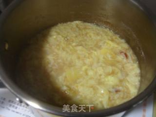 枸杞酒糟蛋花羹的做法步骤：3