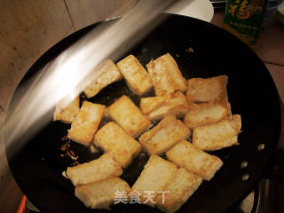 香煎豆腐的做法步骤：3