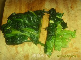 菠菜鸡蛋汤的做法步骤：2