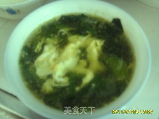 菠菜鸡蛋汤的做法步骤：2