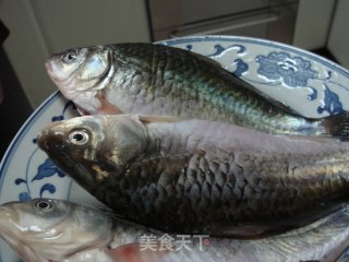 红烧鲫鱼的做法步骤：2