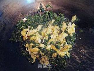 香椿炒蛋的做法步骤：2