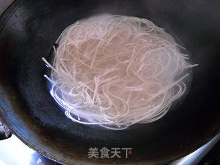 腊肠青菜炒面的做法步骤：4
