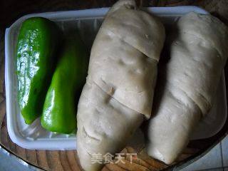 孜然椒香面筋的做法步骤：4