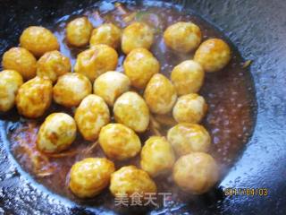 茄汁虎皮鹌鹑的做法步骤：2