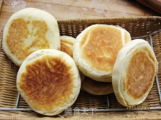 蒜香鸡肉馍的做法步骤：2