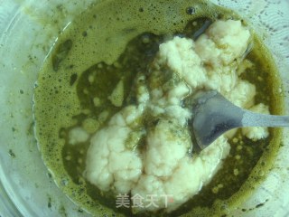 烫面抹茶戚风的做法步骤：2