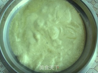烫面抹茶戚风的做法步骤：2