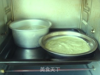 烫面抹茶戚风的做法步骤：2
