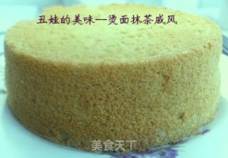 烫面抹茶戚风的做法步骤：2