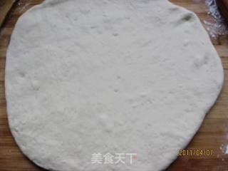 家常芝麻大饼的做法步骤：2