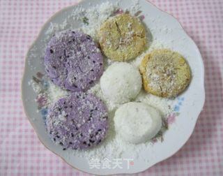 甜蜜三色的做法步骤：2