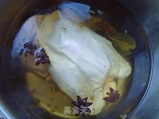 熏烤三黄鸡的做法步骤：3