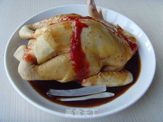 熏烤三黄鸡的做法步骤：3
