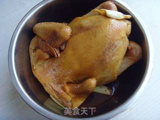 熏烤三黄鸡的做法步骤：3