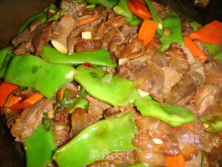 刀豆焖牛肉的做法步骤：3