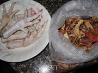 蘑菇凤爪的做法步骤：2