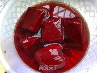 烧猪血的做法步骤：2
