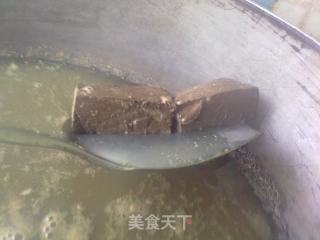 烧猪血的做法步骤：2
