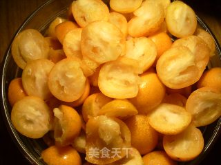 糖渍金桔的做法步骤：2