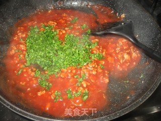 肉酱意面的做法步骤：3