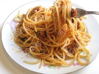 肉酱意面的做法步骤：3