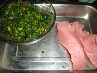 雪里蕻炒肉丝的做法步骤：3