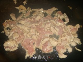 雪里蕻炒肉丝的做法步骤：3