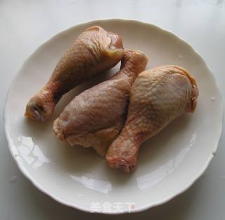 照烧鸡腿饭的做法步骤：2