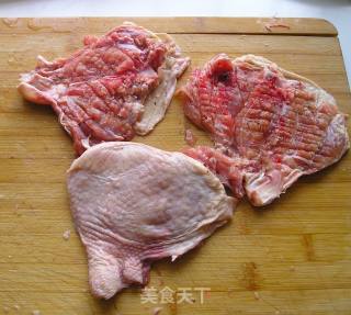 照烧鸡腿饭的做法步骤：2