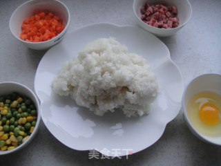 香橙炒饭的做法步骤：2