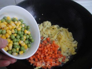 香橙炒饭的做法步骤：2