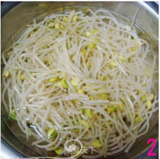 炝拌如意菜的做法步骤：2