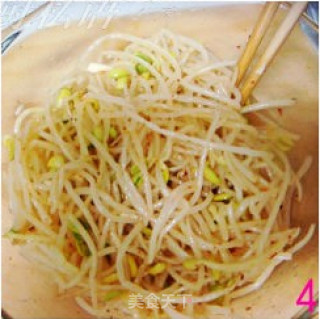 炝拌如意菜的做法步骤：2