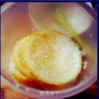 蜜柠檬茶的做法步骤：2