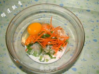 蔬菜鸡蛋饼的做法步骤：2